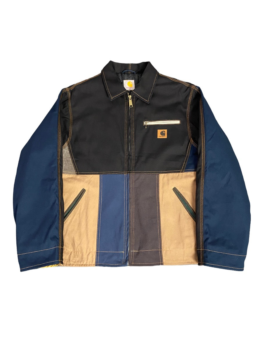 Fleek Credit: Custom Carhartt Rework Jackets - 110 TOTAL (SMALL: 10, MEDIUM: 20, LARGE: 40, XL: 40) || EARTH TONES COLOR ONLY (GRAY,BLACK,BROWN,BLUE, GREEN) || NO ZIPPER ON HAND POCKETS || YES ZIPPER ON CHEST POCKETS || SEE PICTURES -- 90%