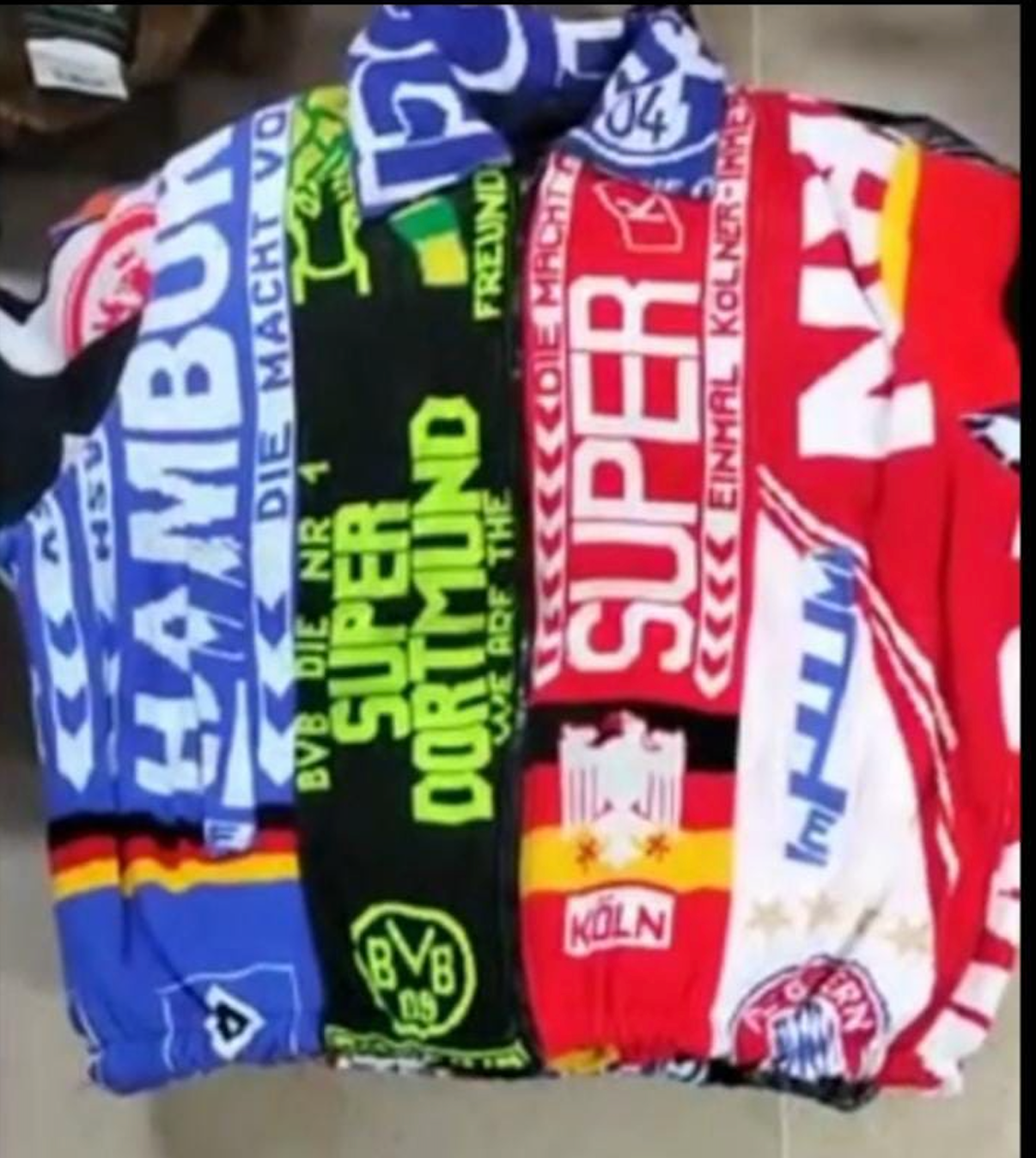 Rework Scarves Jackets - 25 Pcs