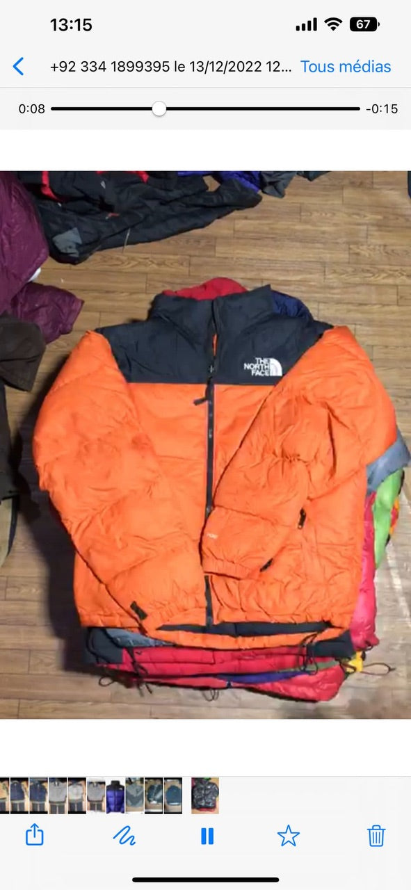 Custom handpick TNF Arcteryx stone island mix bundle - 41 pieces