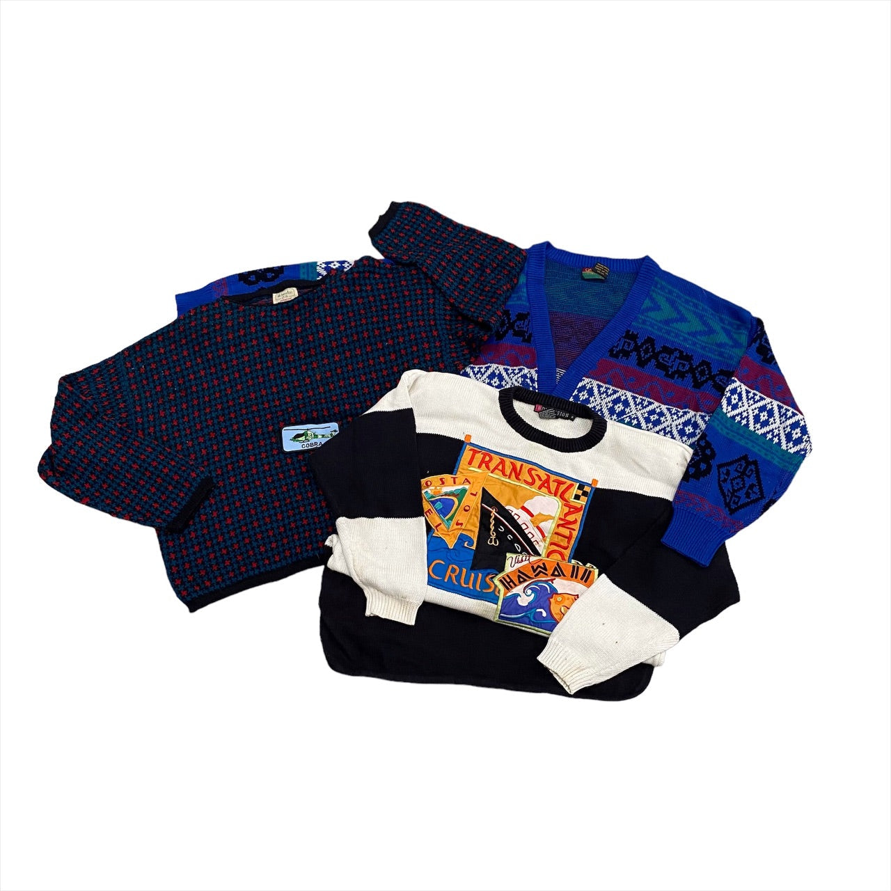 (EOTL) Vintage Knitwear 30 piece Bundle - Grade B