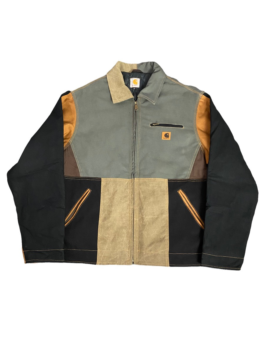 Fleek Credit: Custom Carhartt Rework Jackets - 110 TOTAL (SMALL: 10, MEDIUM: 20, LARGE: 40, XL: 40) || EARTH TONES COLOR ONLY (GRAY,BLACK,BROWN,BLUE, GREEN) || NO ZIPPER ON HAND POCKETS || YES ZIPPER ON CHEST POCKETS || SEE PICTURES -- 90%