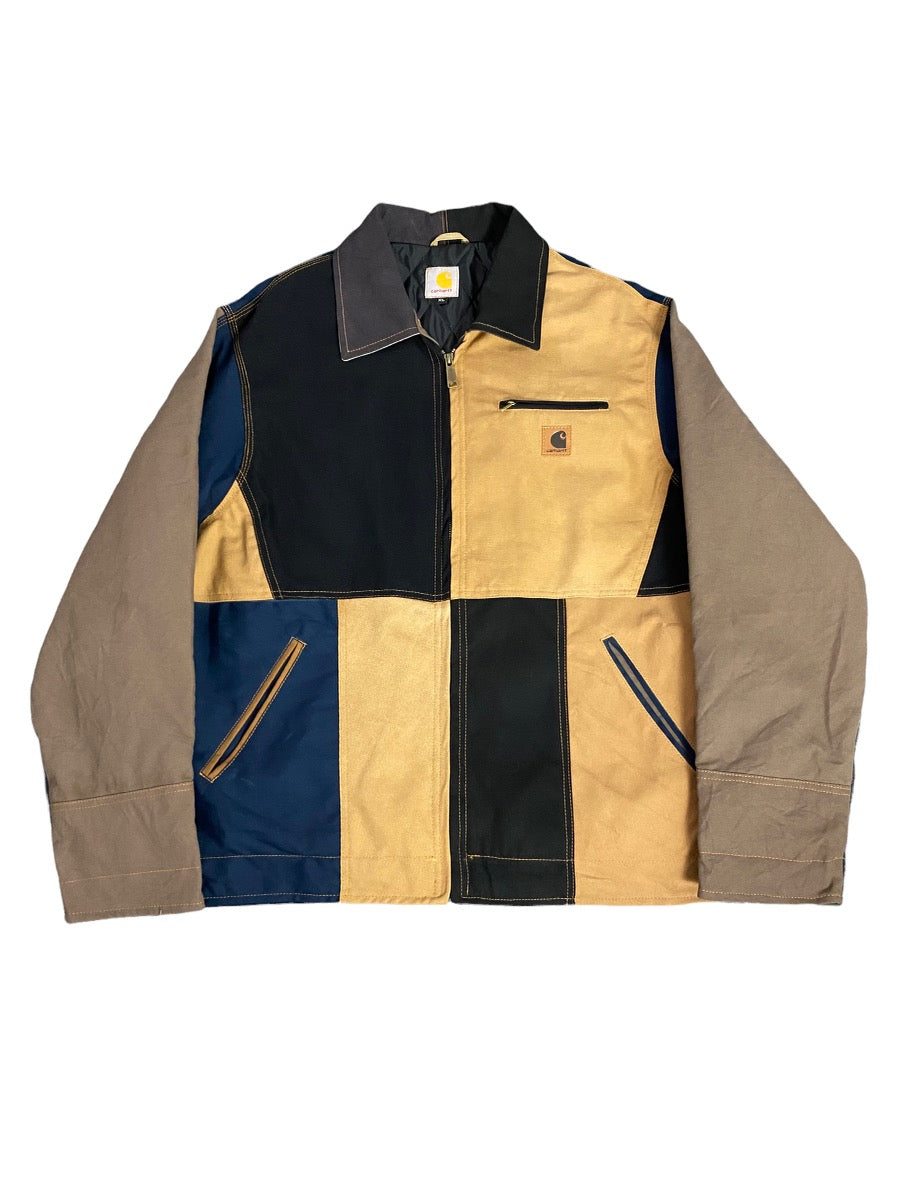 Fleek Credit: Custom Carhartt Rework Jackets - 110 TOTAL (SMALL: 10, MEDIUM: 20, LARGE: 40, XL: 40) || EARTH TONES COLOR ONLY (GRAY,BLACK,BROWN,BLUE, GREEN) || NO ZIPPER ON HAND POCKETS || YES ZIPPER ON CHEST POCKETS || SEE PICTURES -- 90%