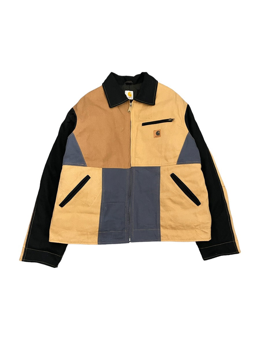 Fleek Credit: Custom Carhartt Rework Jackets - 110 TOTAL (SMALL: 10, MEDIUM: 20, LARGE: 40, XL: 40) || EARTH TONES COLOR ONLY (GRAY,BLACK,BROWN,BLUE, GREEN) || NO ZIPPER ON HAND POCKETS || YES ZIPPER ON CHEST POCKETS || SEE PICTURES -- 90%