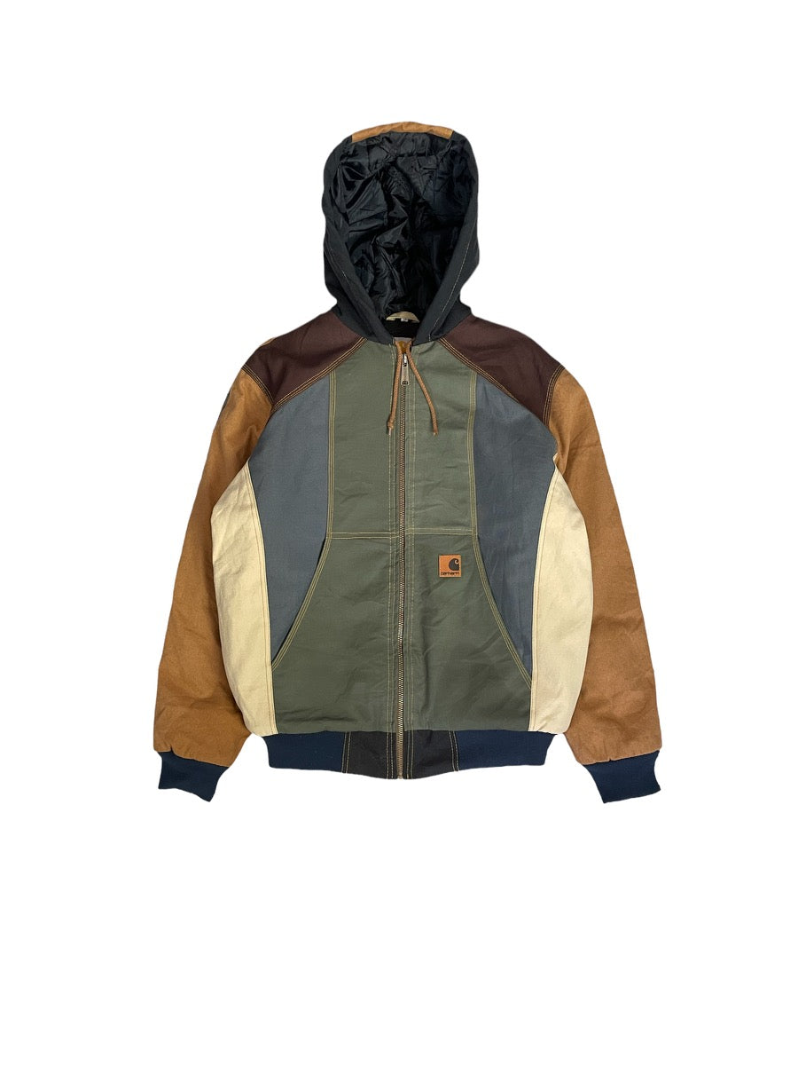 Fleek Credit: Custom Carhartt Rework Jackets: 70 TOTAL (10 SMALL/20 MEDIUM/25 LARGE/15XL), EARTH TONE COLORS ONLY (GRAY/BLACK/BLUE/BROWN/TAN/GREEN), NEED SIZE LABELS, LOOK AT PICTURES INCLUDED -- 70%