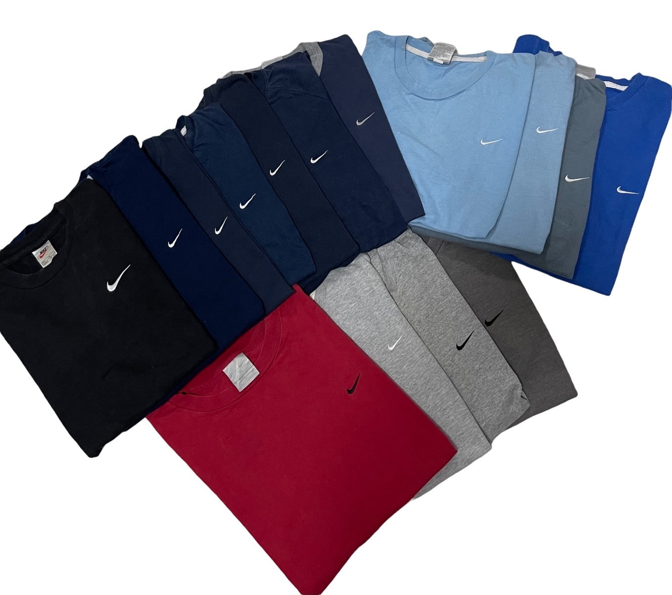 Premium 90s-2000s Nike big logo/ mini swoosh T-shirt bundle