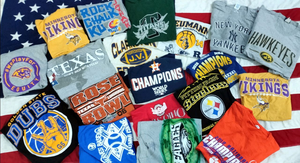 Team T-Shirts - 50 Piece Bundle